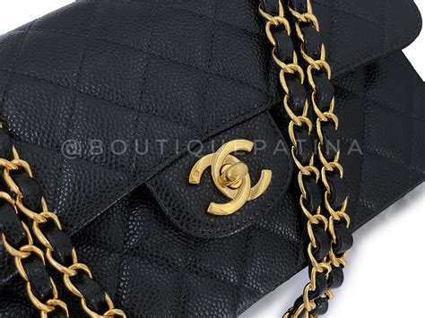 chanel mini flap caviar vintage gold|The Ultimate Chanel Flap Guide .